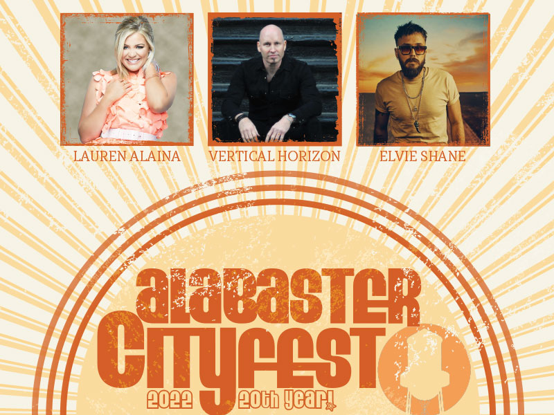 Lauren Alaina, Vertical Horizon and Elvie Shane to Headline Alabaster CityFest